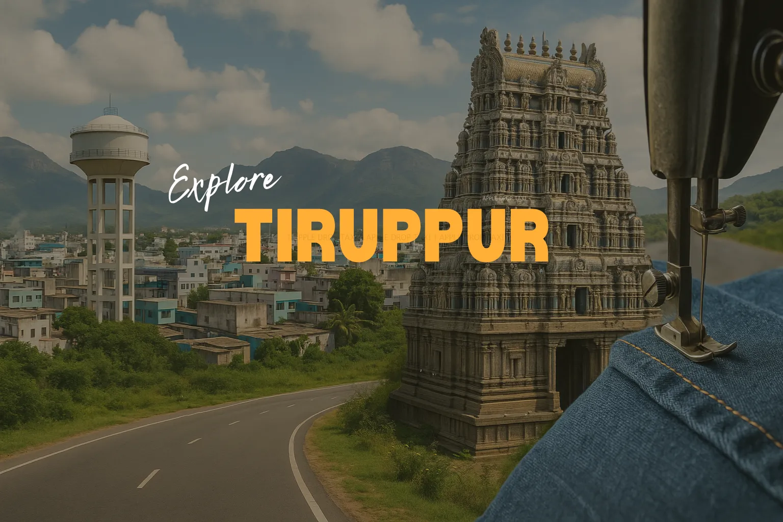 drop taxi service in tiruppur