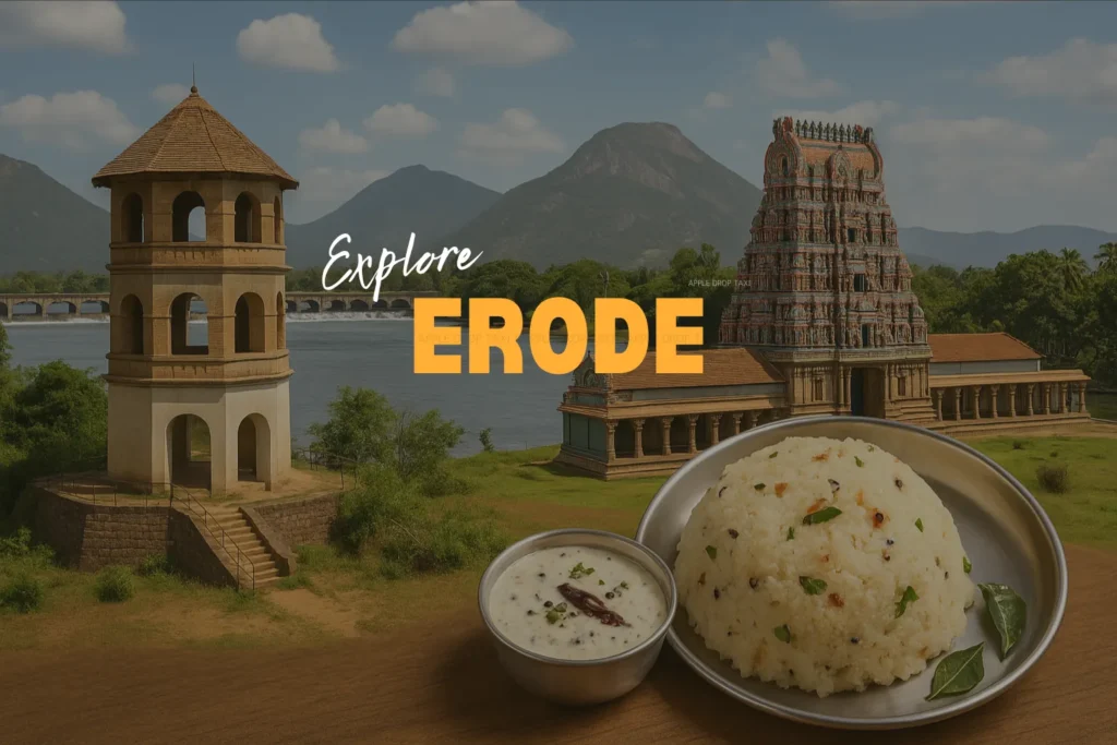 drop taxi service in erode