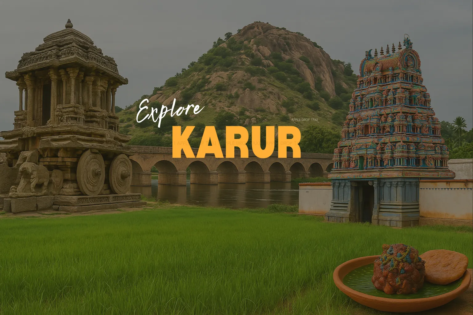drop taxi service in karur