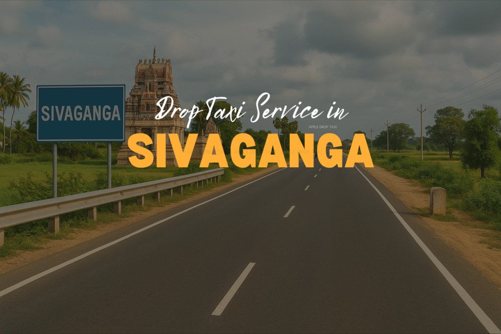 Drop Taxi Service in Sivaganga