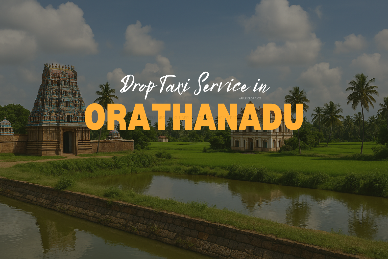 Drop Taxi Service in Orathanadu