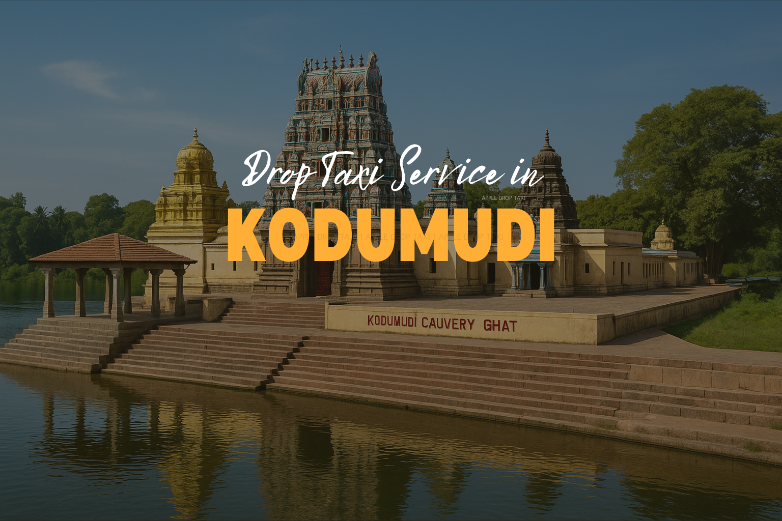 Drop Taxi Service in Kodumudi