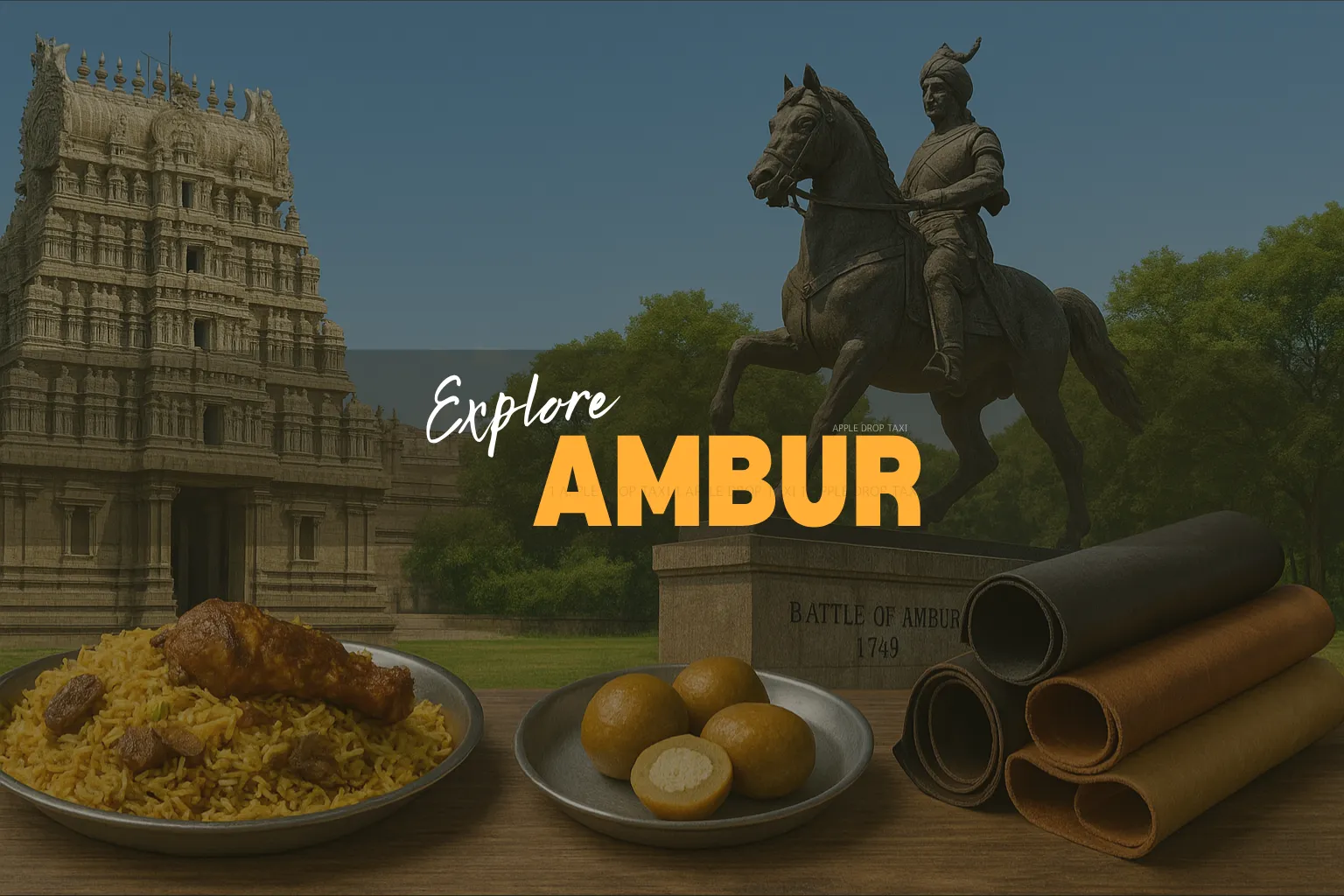 Drop Taxi Service in Ambur