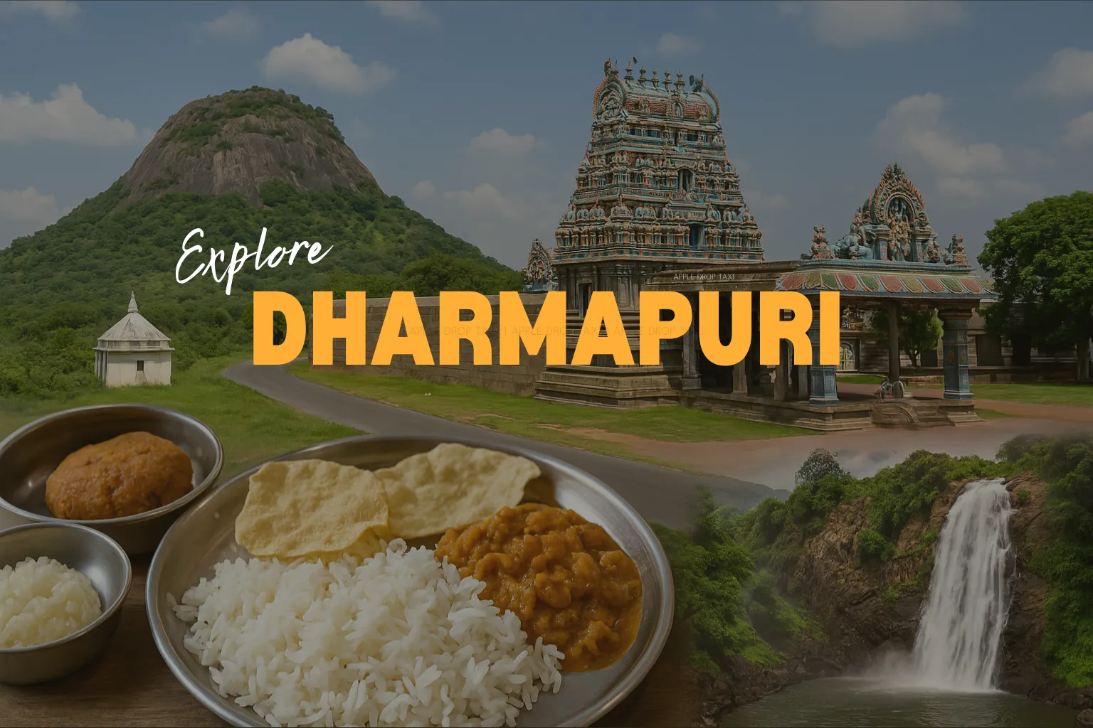 drop taxi service in dharmapuri