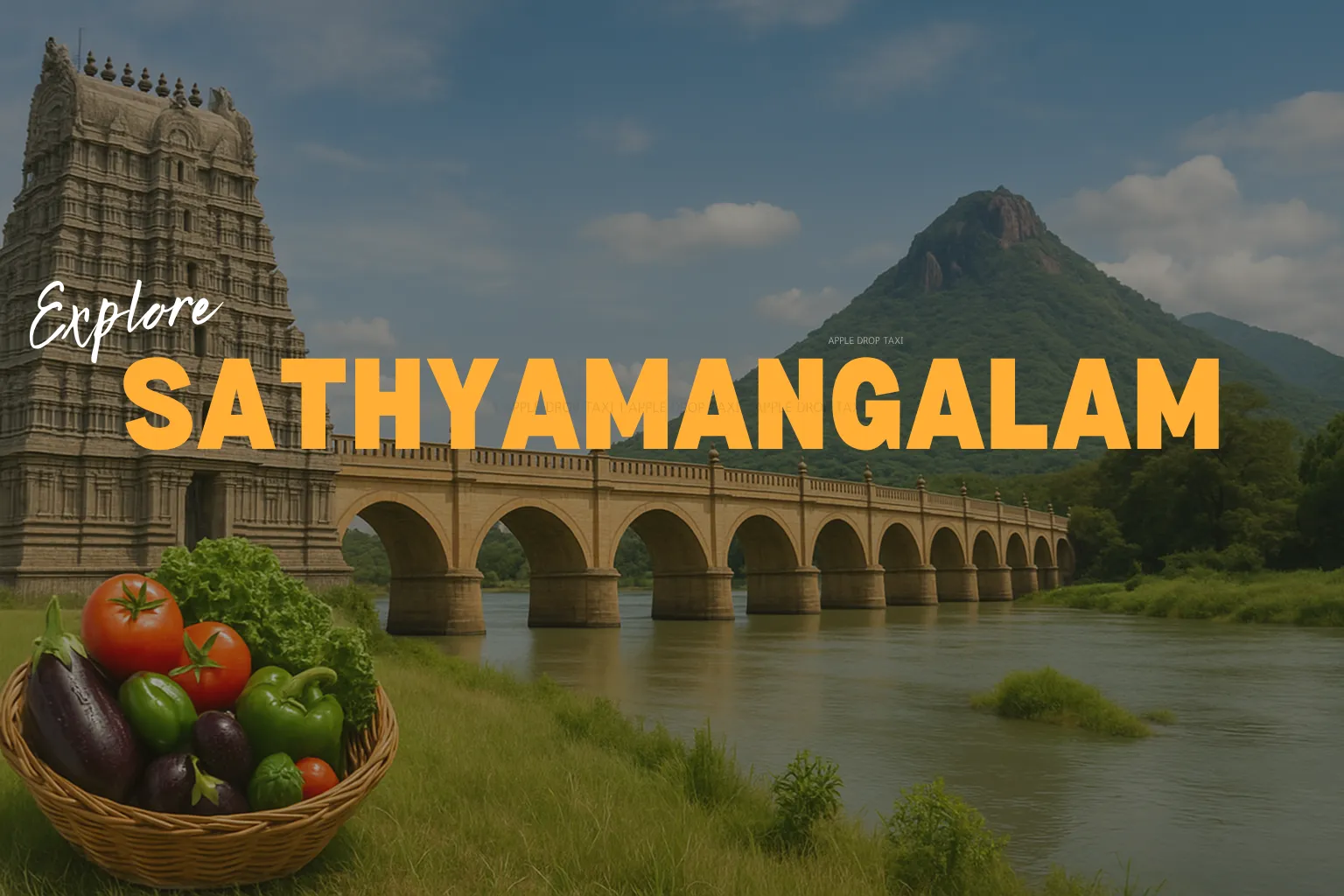 Drop Taxi Service in Sathyamangalam